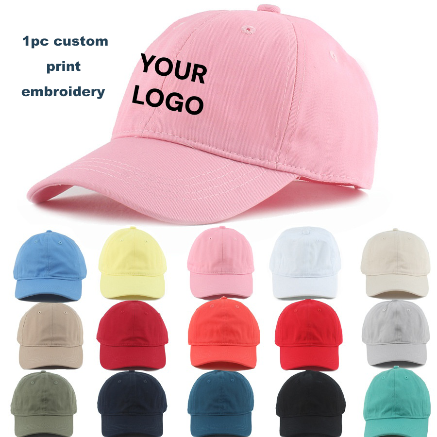Embroidery Logo - Custom Logo Embroidery Baseball Caps For