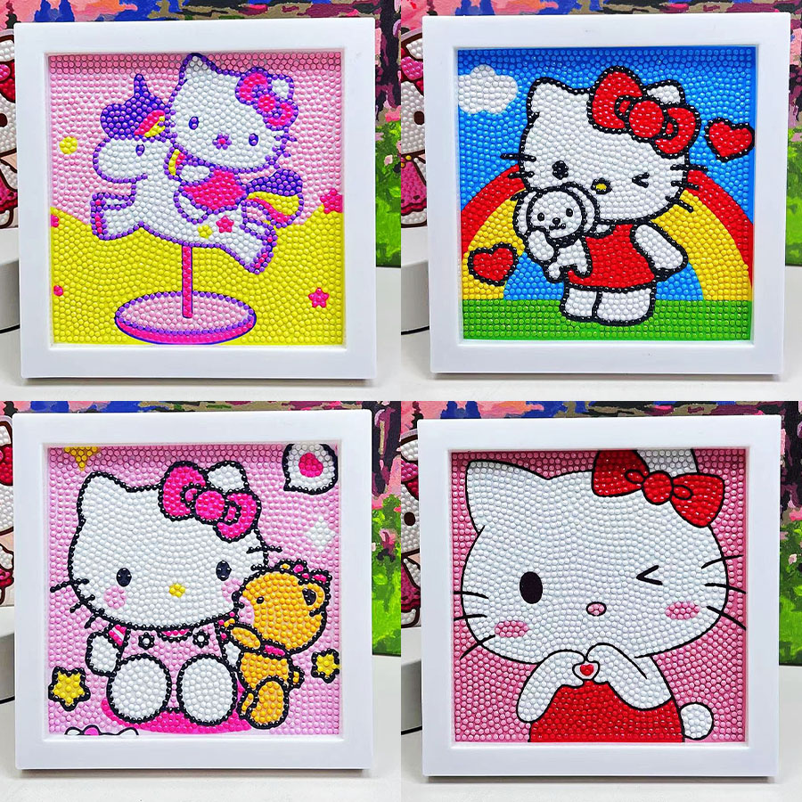 Embroidery Handicraft - Keeppley&Sanrio Hello Kitty Crystal Diamond Decorative