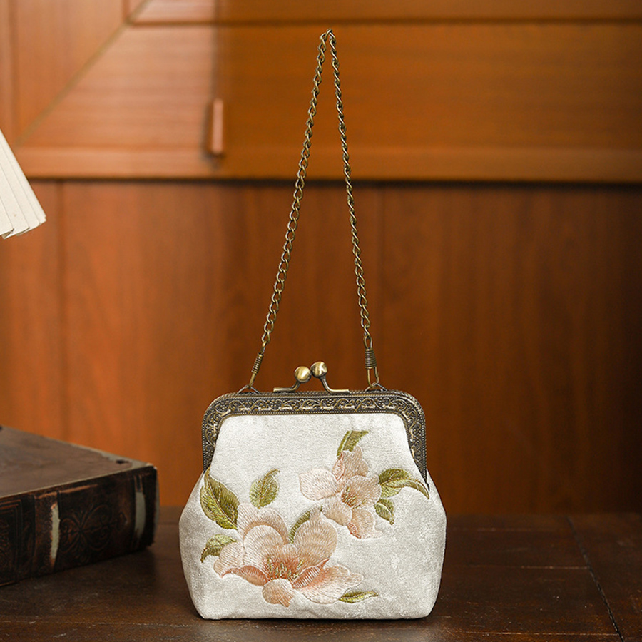 Embroidery Wallet - New Chinese Style Zero Wallet Women