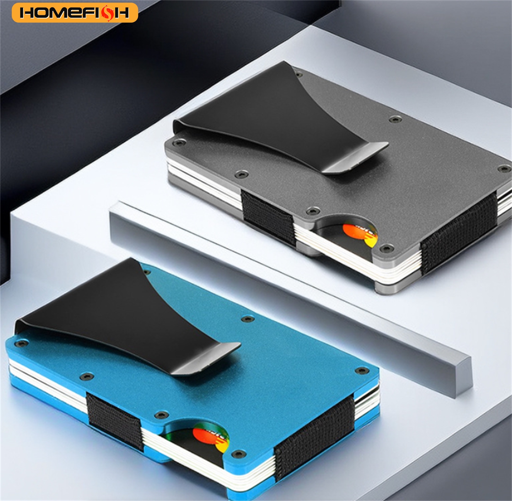 Embroidery Wallet - HOMEFISH Wallet For Men Minimalist Slim