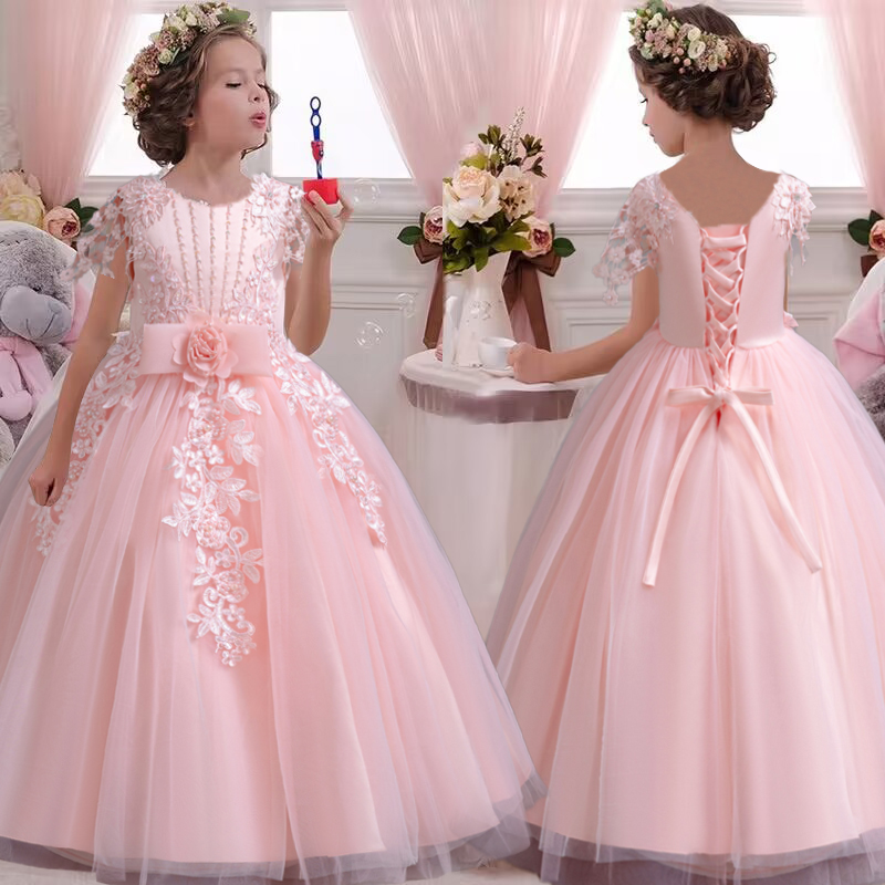 Embroidery Web - 2026 New Elegant Girl Wedding Dress