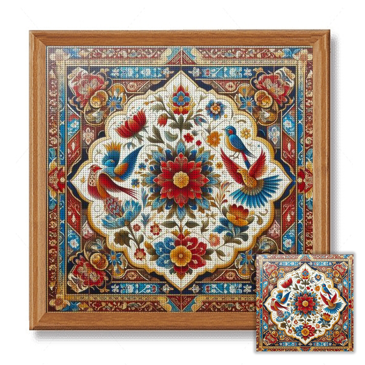 1PC 30X30cm/11.8X11.8inch, Chr - Embroidery Xmas 리뷰 및 가격