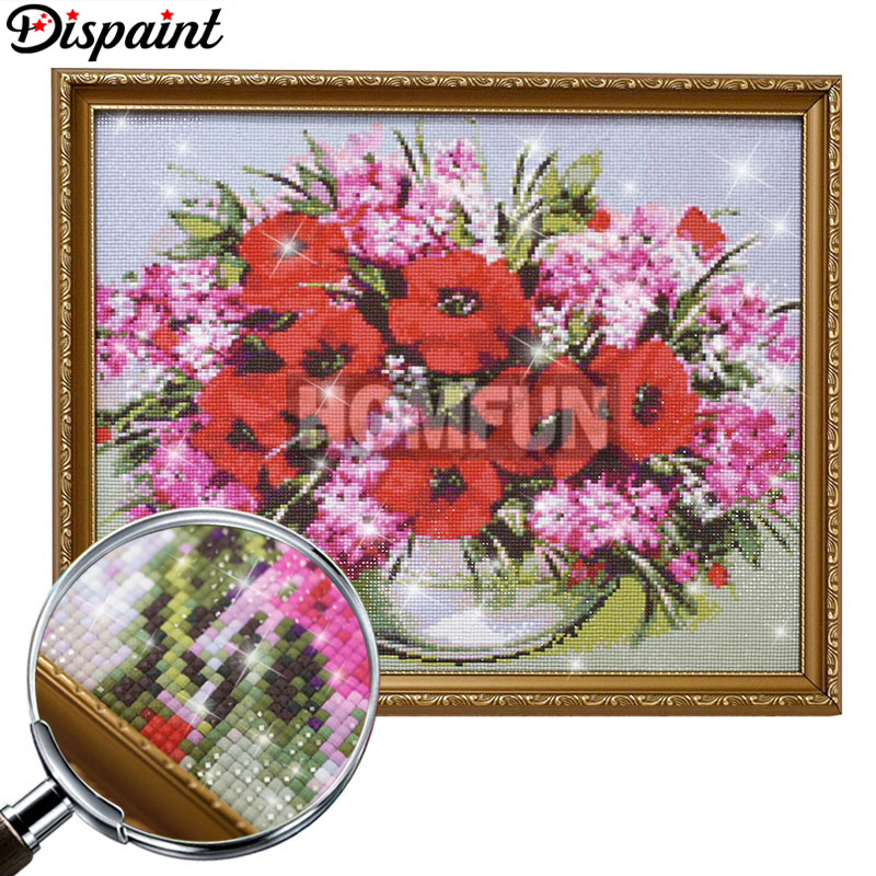 Dispaint Full Square/Round Dri - Embroidery Yellow Flower 리뷰 및 가격