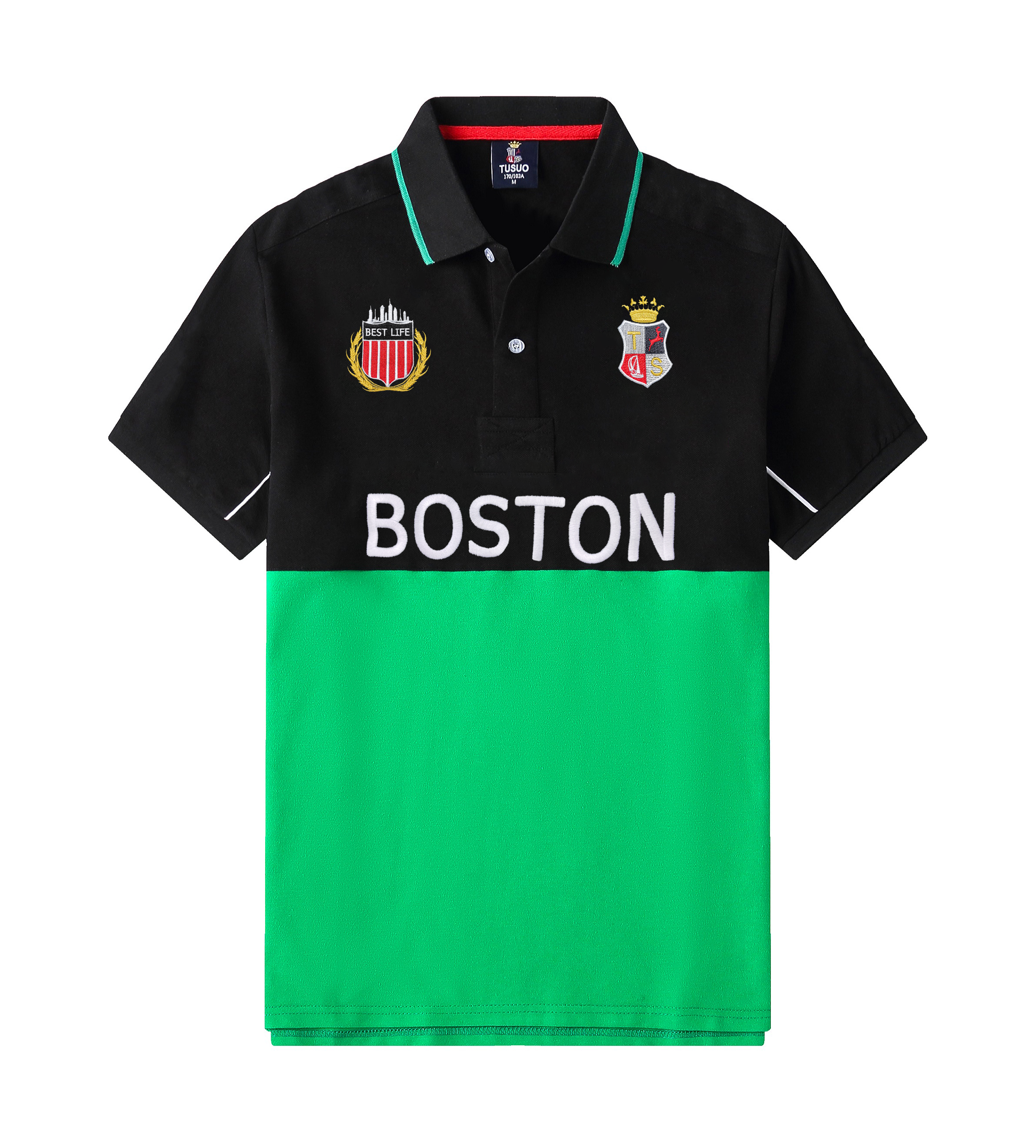 Men's Polo Shirt Classic Switz - Embroidery Cotton Shirt 리뷰 및 가격