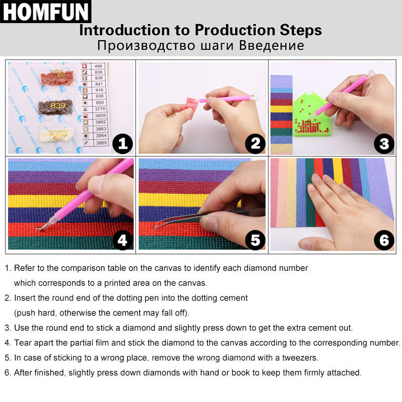 HOMFUN 5D DIY Diamond Painting - Embroidery Yellow Flower 리뷰 및 가격