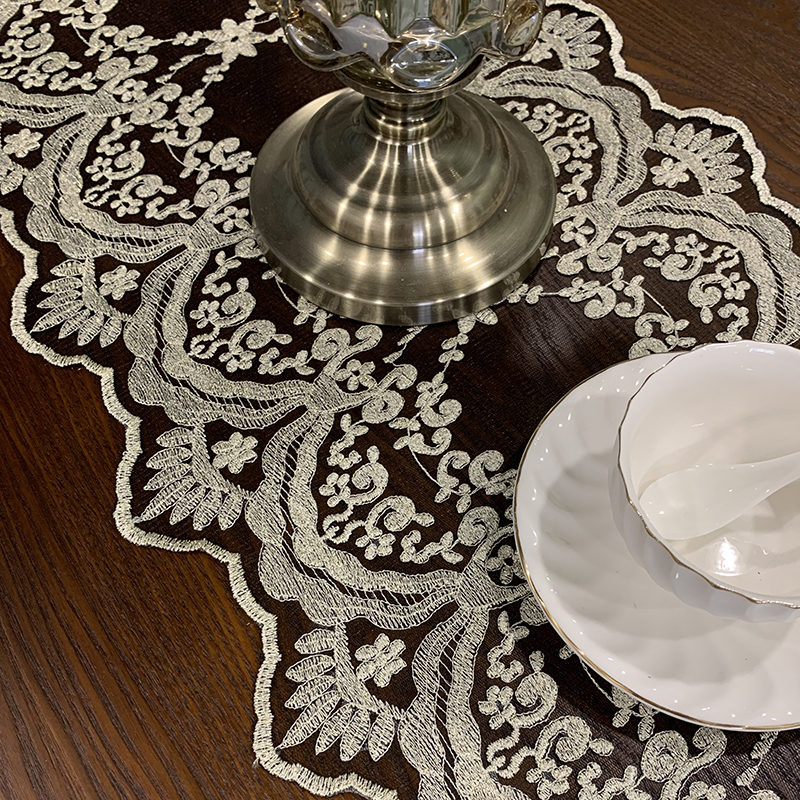 European Lace Embroidered Tabl - Embroidery Xmas 리뷰 및 가격