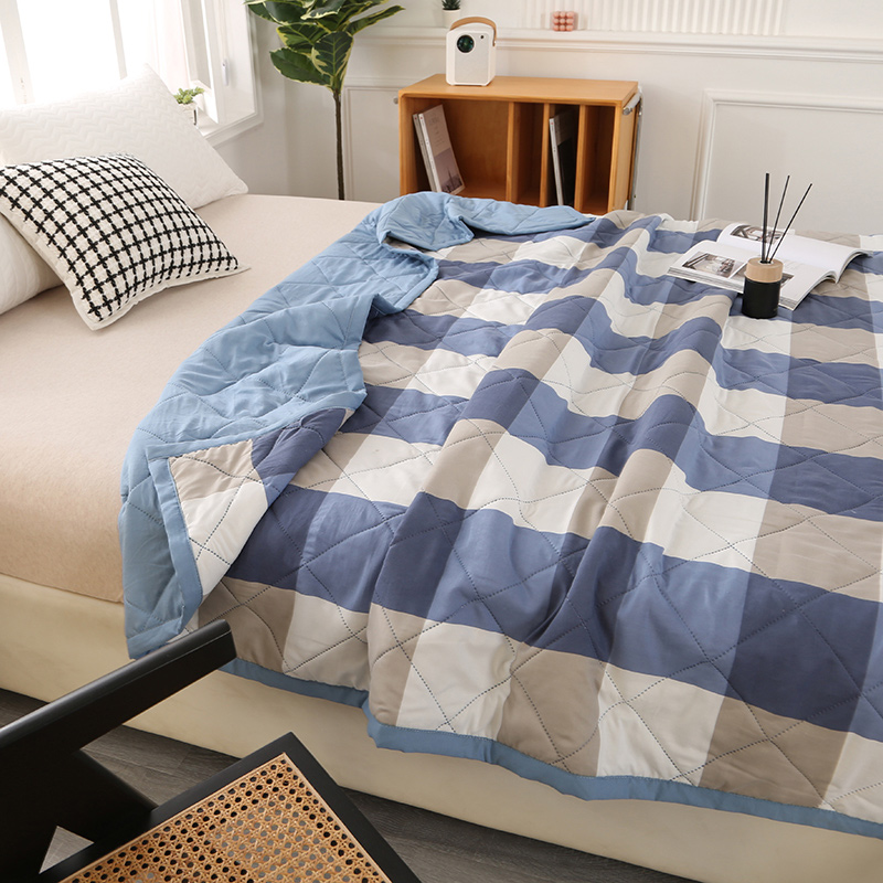 A solid color spring/summer wa - Embroidery Quilt Cover 리뷰 및 가격