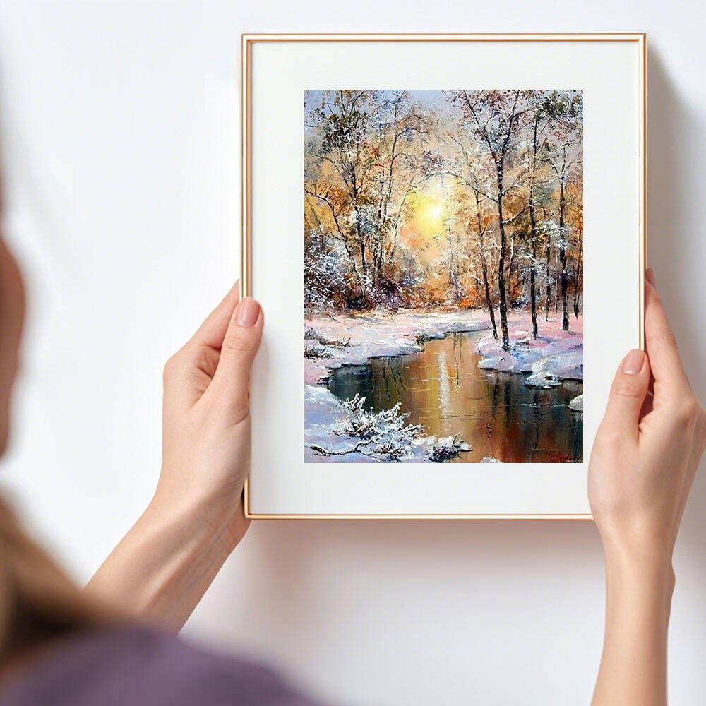 HUACAN Diamond Painting Winter - Embroidery Xmas 리뷰 및 가격
