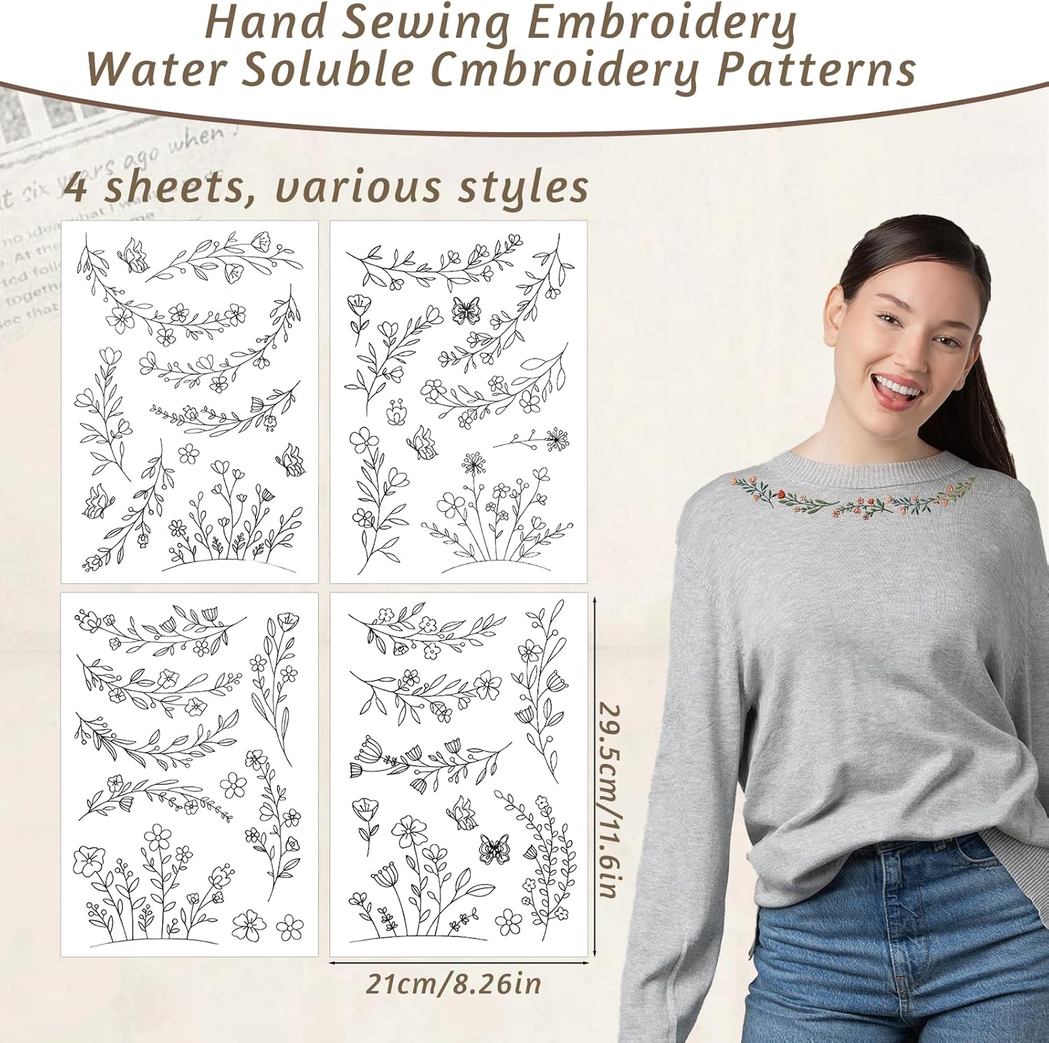 Stick & Stitch Water Soluble E - Embroidery Web 리뷰 및 가격