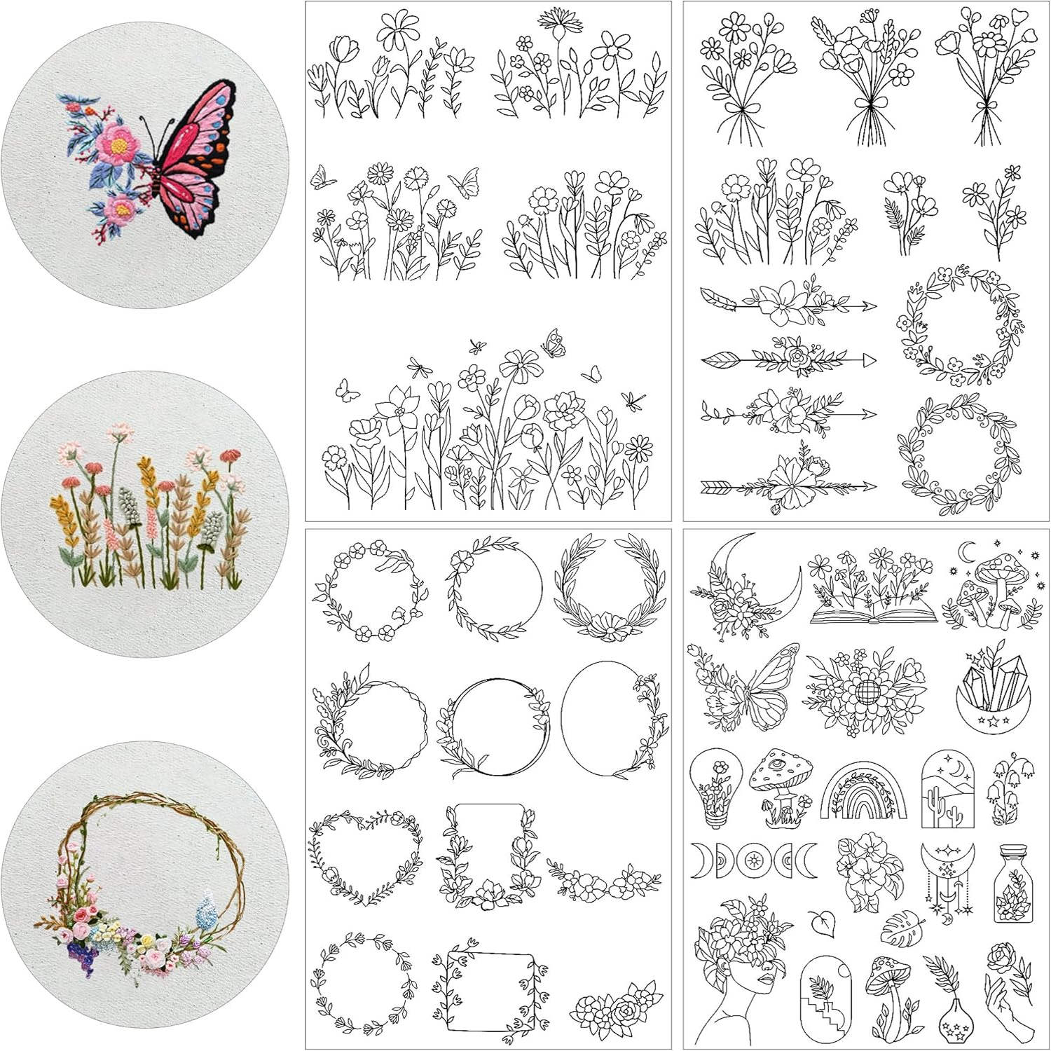 4 Sheets Water Soluble Stabili - Embroidery Web 리뷰 및 가격