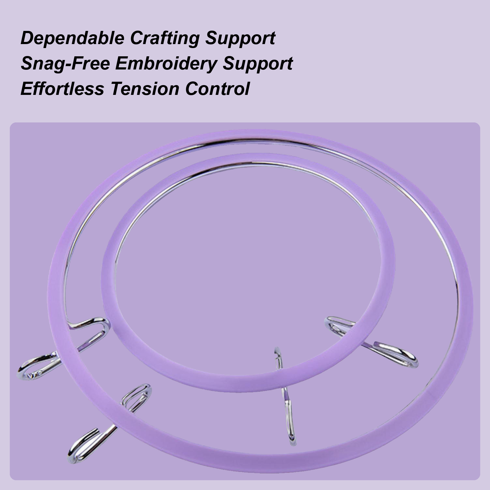 Hoop For Cross Stitching Metal - Embroidery Handicraft 리뷰 및 가격