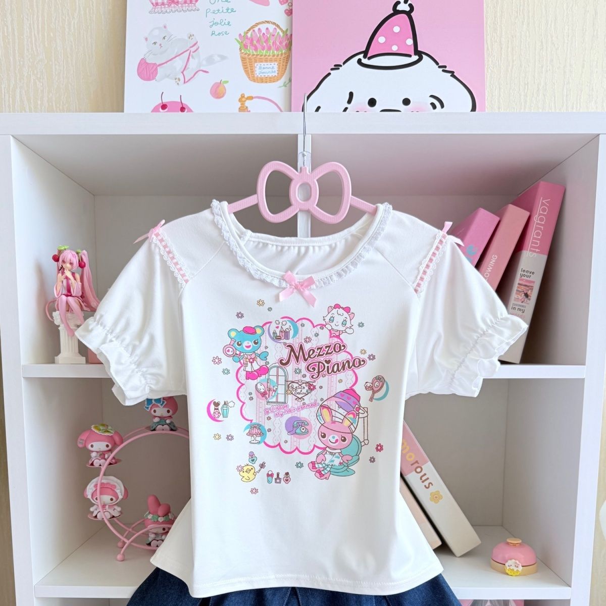 Japanese Sweet Skirt Sets Summ - Embroidery Cotton Shirt 리뷰 및 가격