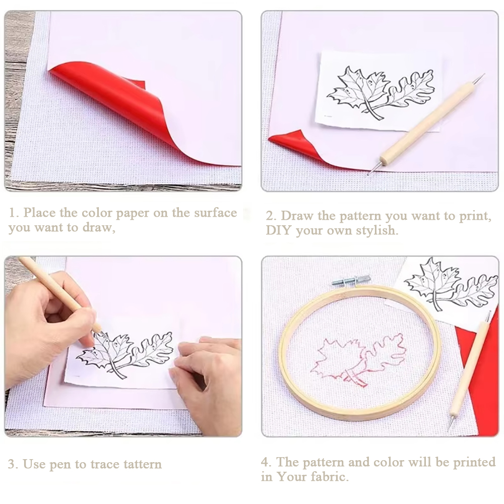 10pcs/set Embroidery Transfer  - Embroidery Web 리뷰 및 가격