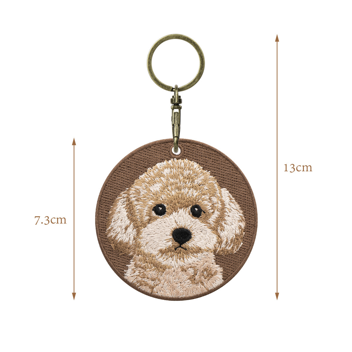 1 Piece Embroidered Dog Patch  - Embroidery Xmas 리뷰 및 가격