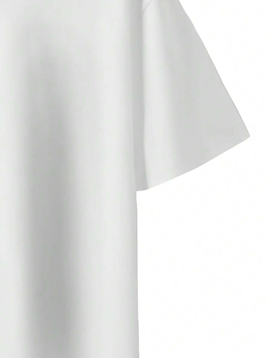 Plus Size Crew Neck T-Shirt Wi - Embroidery Cotton Shirt 리뷰 및 가격