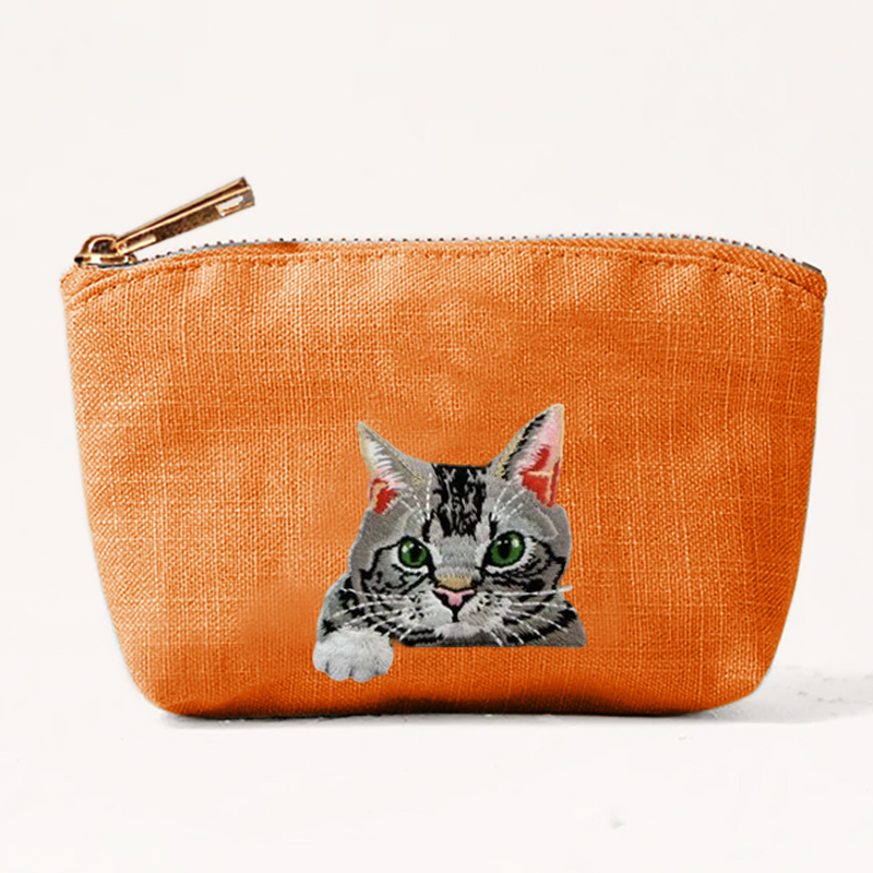2026 new cute cat dog embroide - Embroidery Wallet 리뷰 및 가격