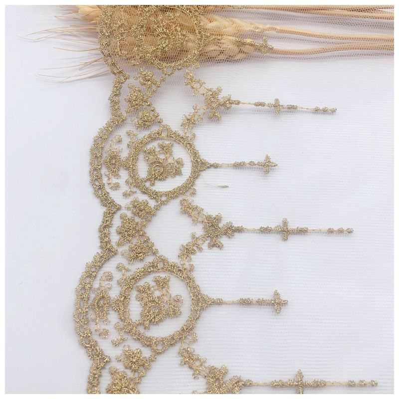 Lolita embroidery Net yarn pur - Embroidery Net Fabric 리뷰 및 가격