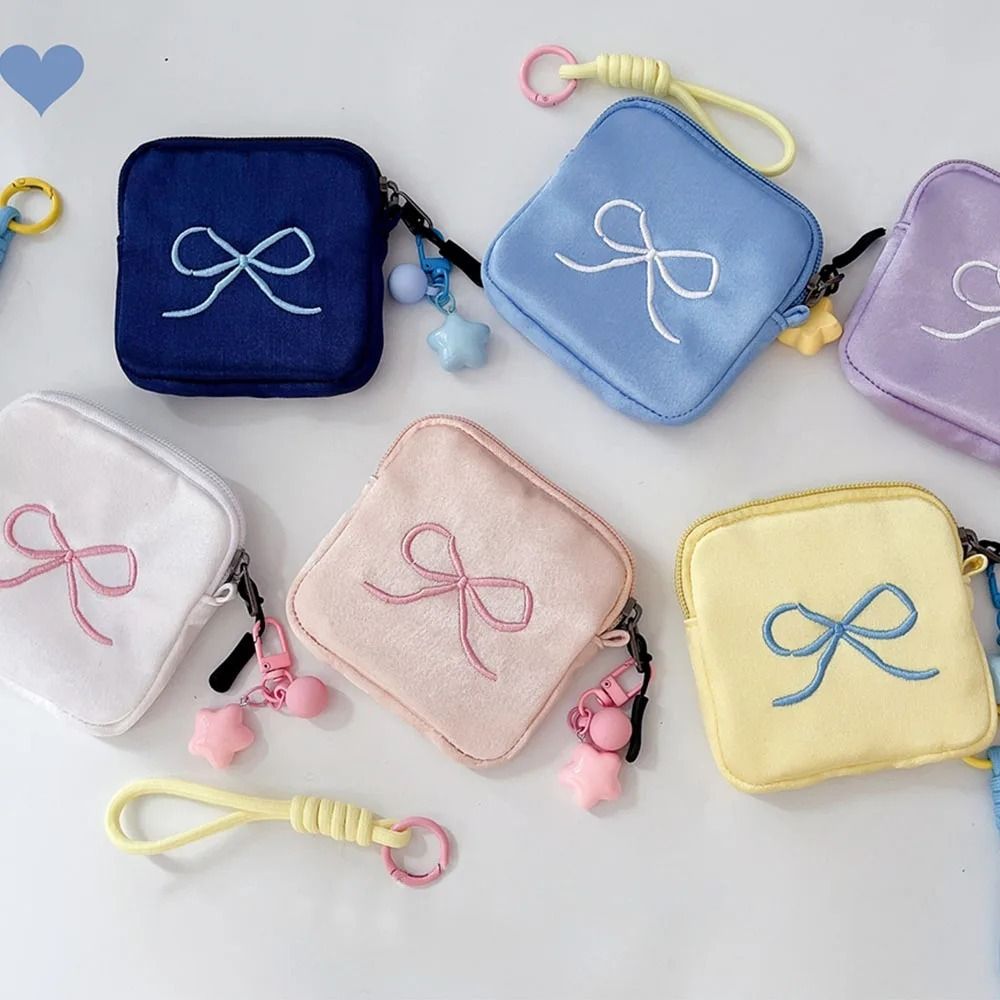 New Square Embroidery Bow Wall - Embroidery Wallet 리뷰 및 가격