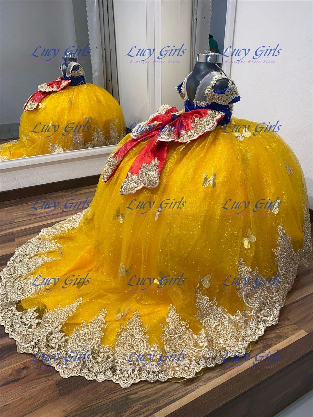 Quality Butterfly Applique Lov - Embroidery Yellow Flower 리뷰 및 가격