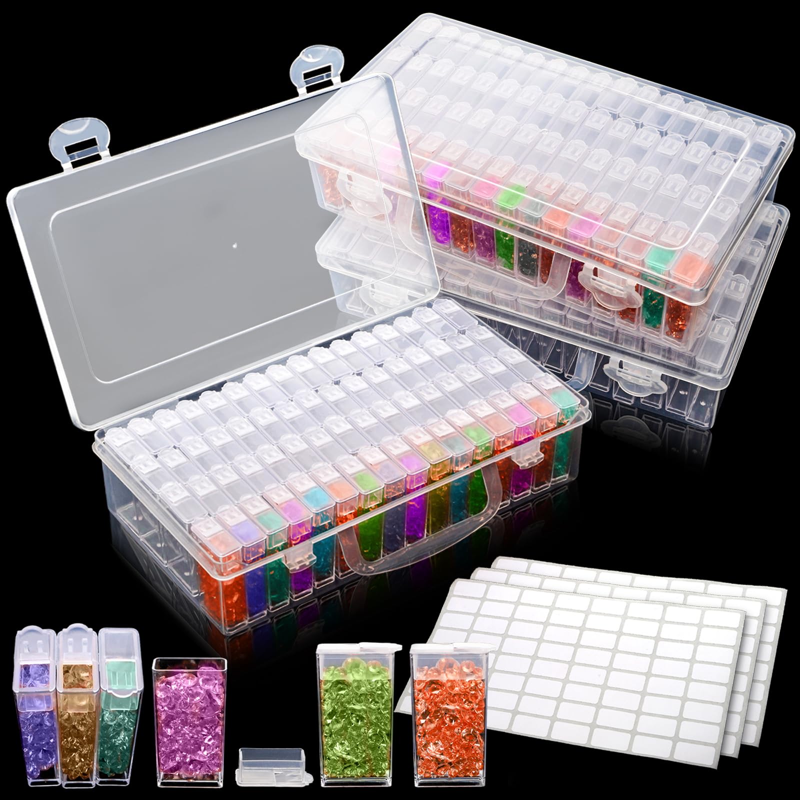 Diamond Art Storage Containers - Embroidery Handicraft 리뷰 및 가격