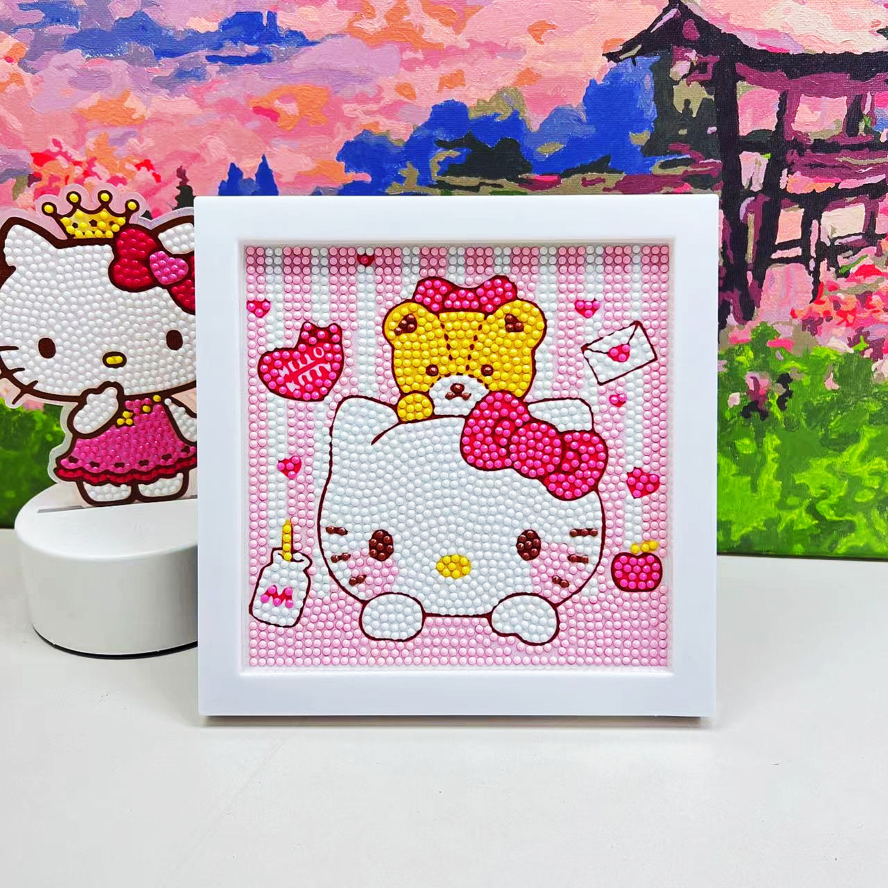 Keeppley&Sanrio Hello Kitty Cr - Embroidery Handicraft 리뷰 및 가격