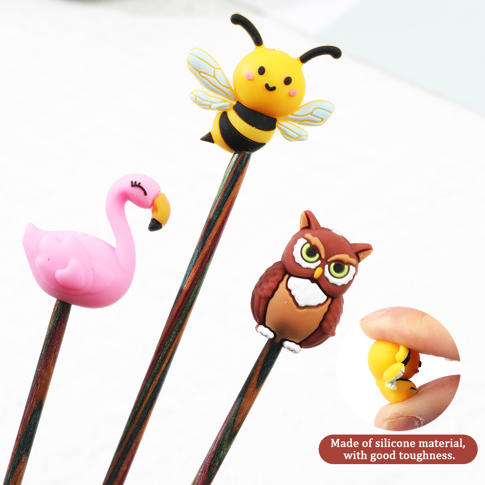 Knitting Needle Stoppers Needl - Embroidery Quilt Cover 리뷰 및 가격
