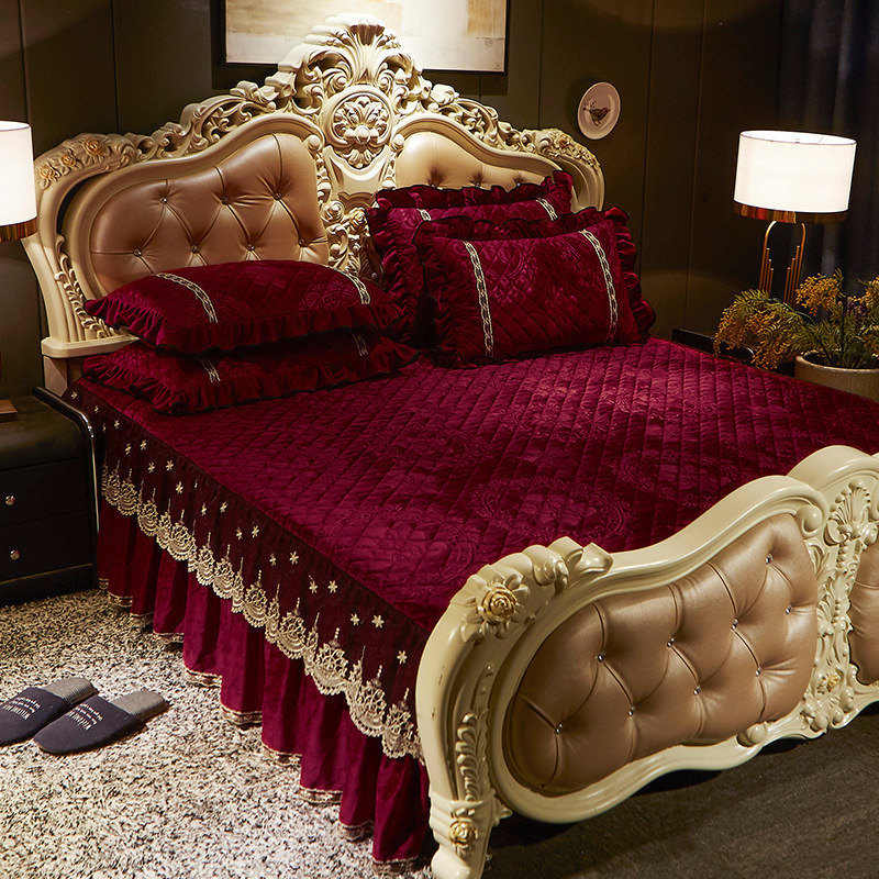AI WINSURE-Embroidery Lace Vel - Embroidery Quilt Cover 리뷰 및 가격