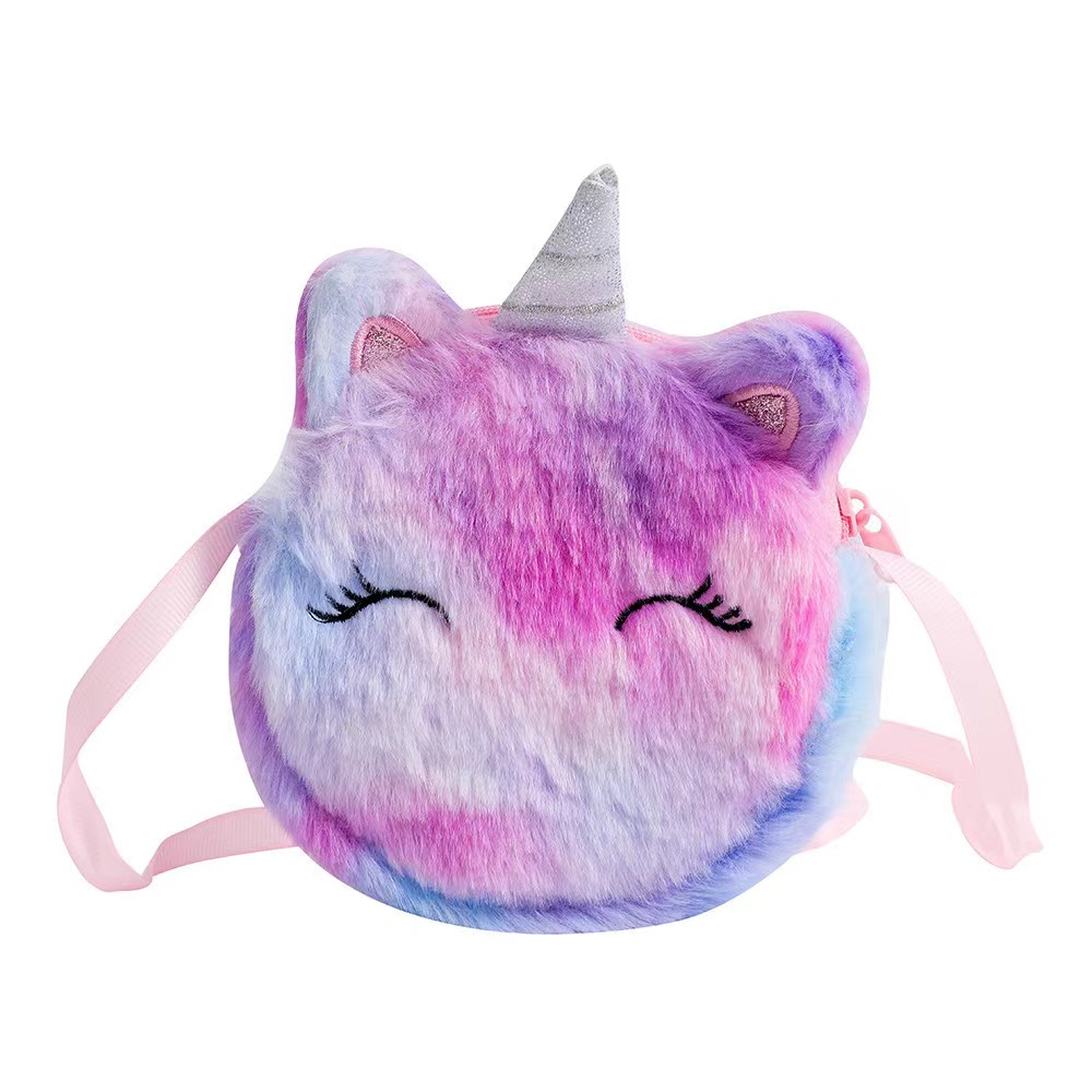 Kids Fashion Plush Shoulder Ba - Embroidery Wallet 리뷰 및 가격
