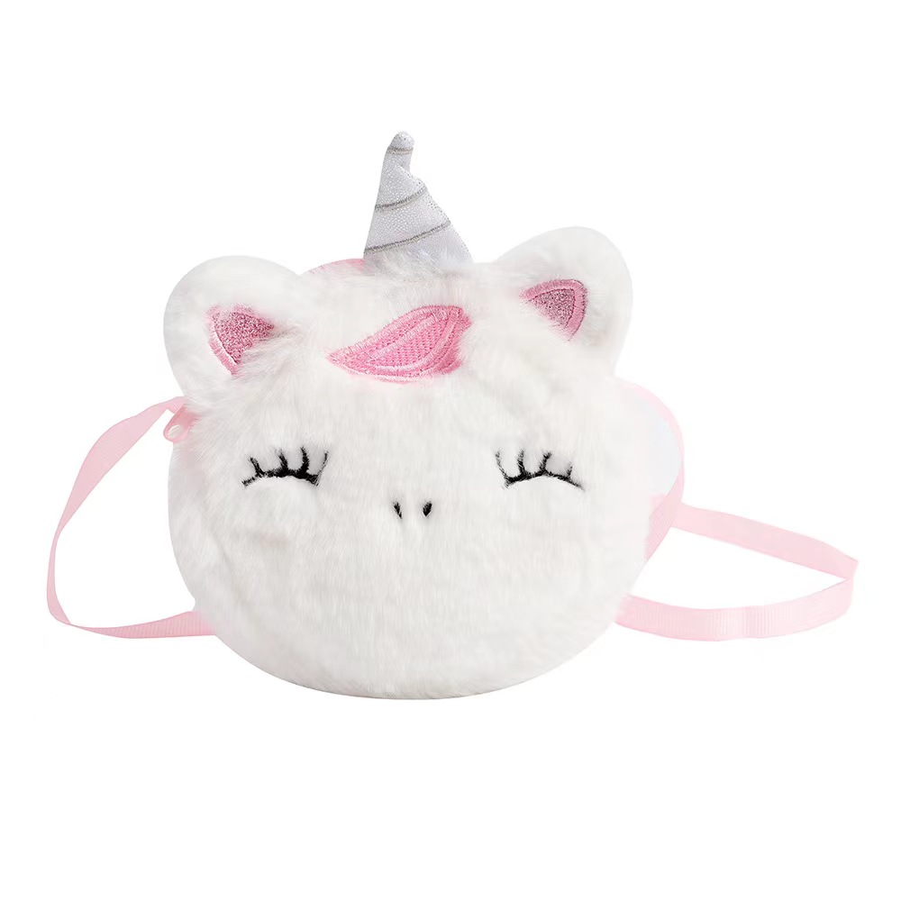 Kids Fashion Plush Shoulder Ba - Embroidery Wallet 리뷰 및 가격