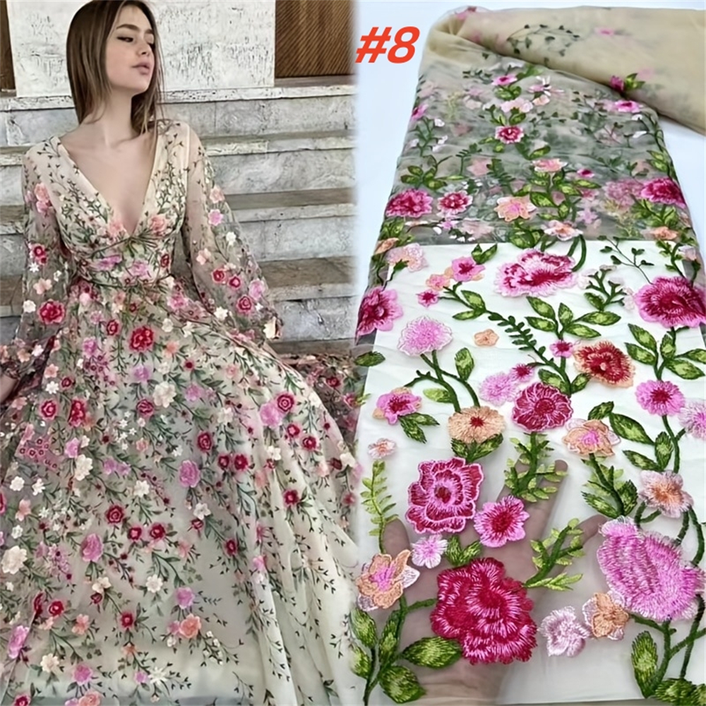 Wholesale French Luxury Mesh E - Embroidery Net Fabric 리뷰 및 가격