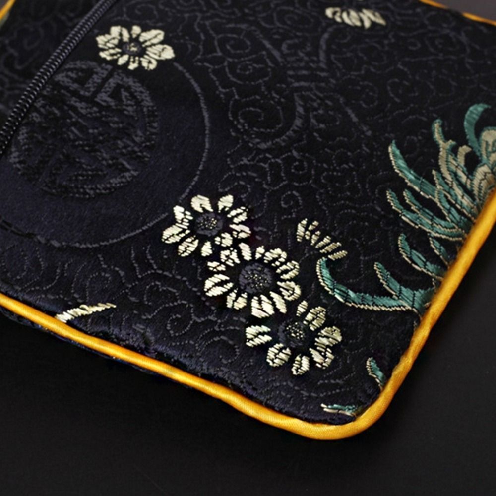 Cloth Embroidery Coin Pouch Fl - Embroidery Wallet 리뷰 및 가격
