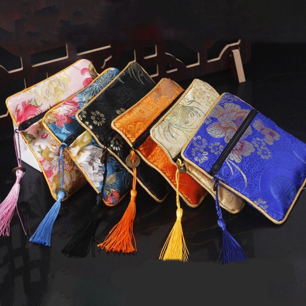 Cloth Embroidery Coin Pouch Fl - Embroidery Wallet 리뷰 및 가격