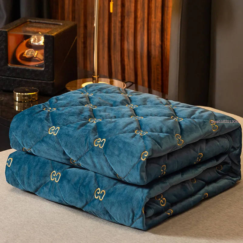 Embroidery Mattress Cover Thic - Embroidery Quilt Cover 리뷰 및 가격