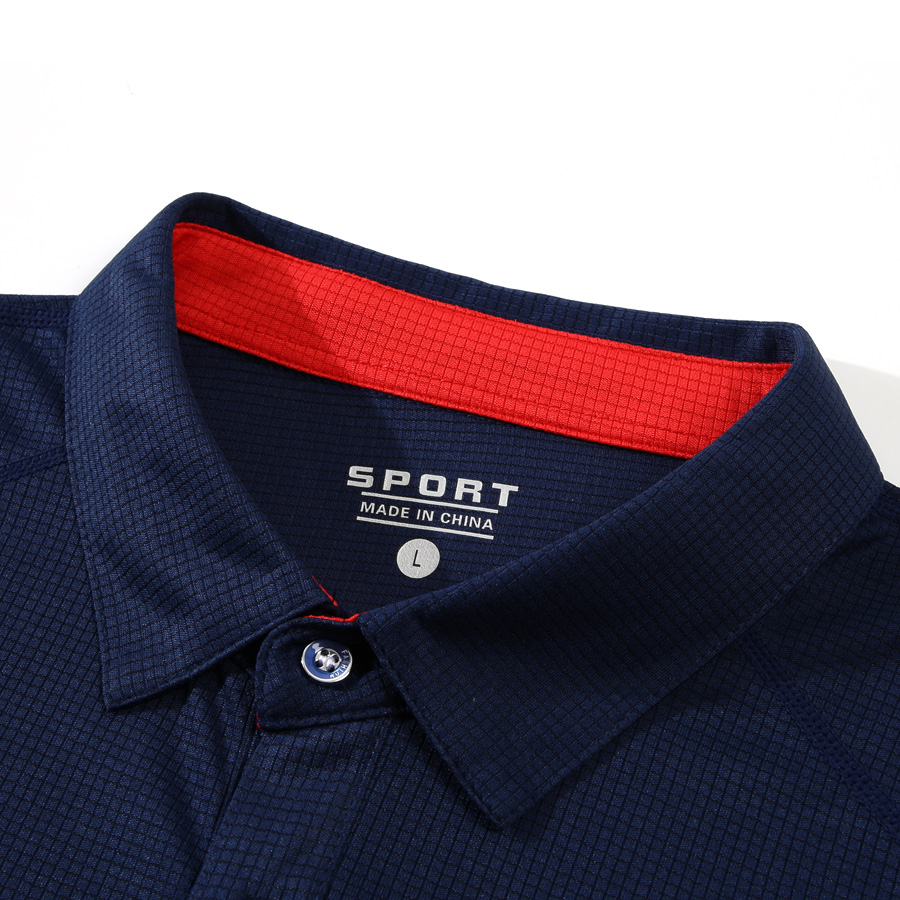 Sports long sleeved polo colla - Embroidery Logo 리뷰 및 가격