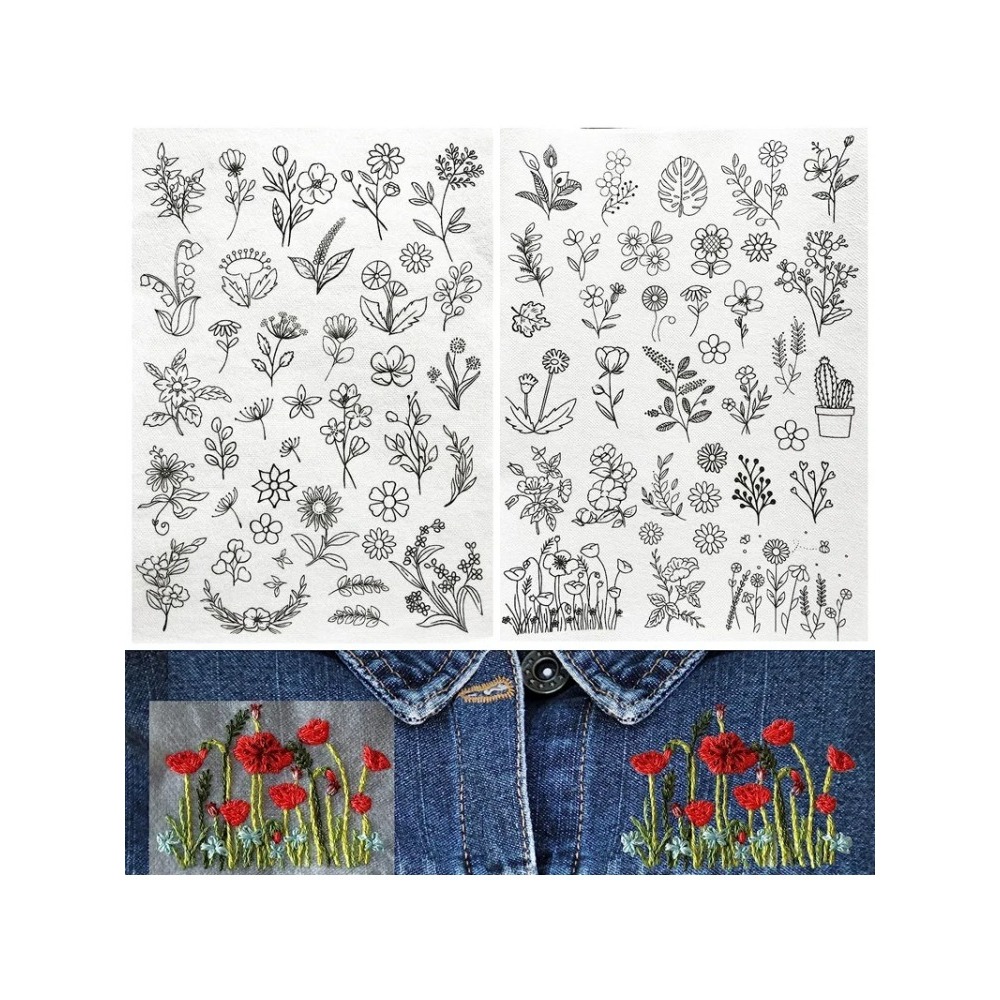 5 sheets A4 Custom Printing Pr - Embroidery Web 리뷰 및 가격