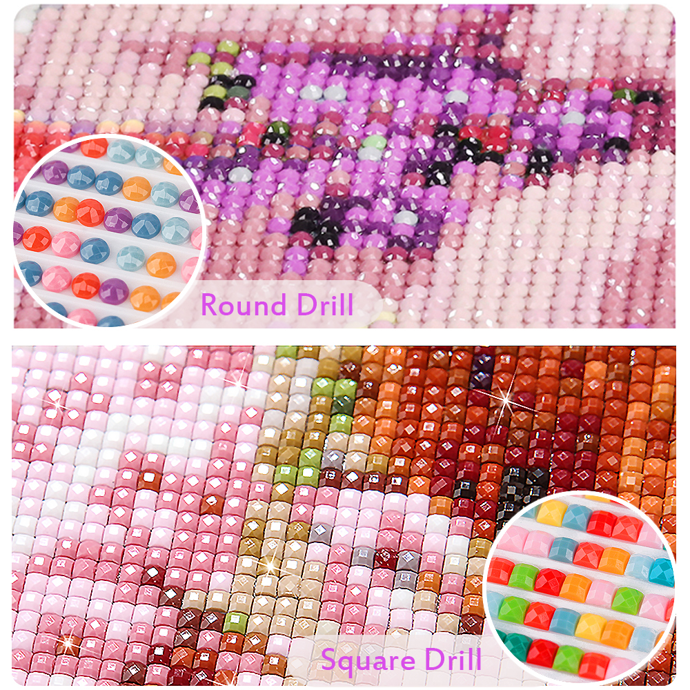 Full Square Round Diamond Pain - Embroidery Viewer 리뷰 및 가격
