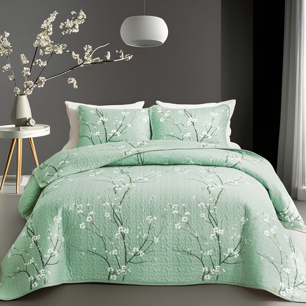us2/3pcs Multicolour Tree Bran - Embroidery Quilt Cover 리뷰 및 가격