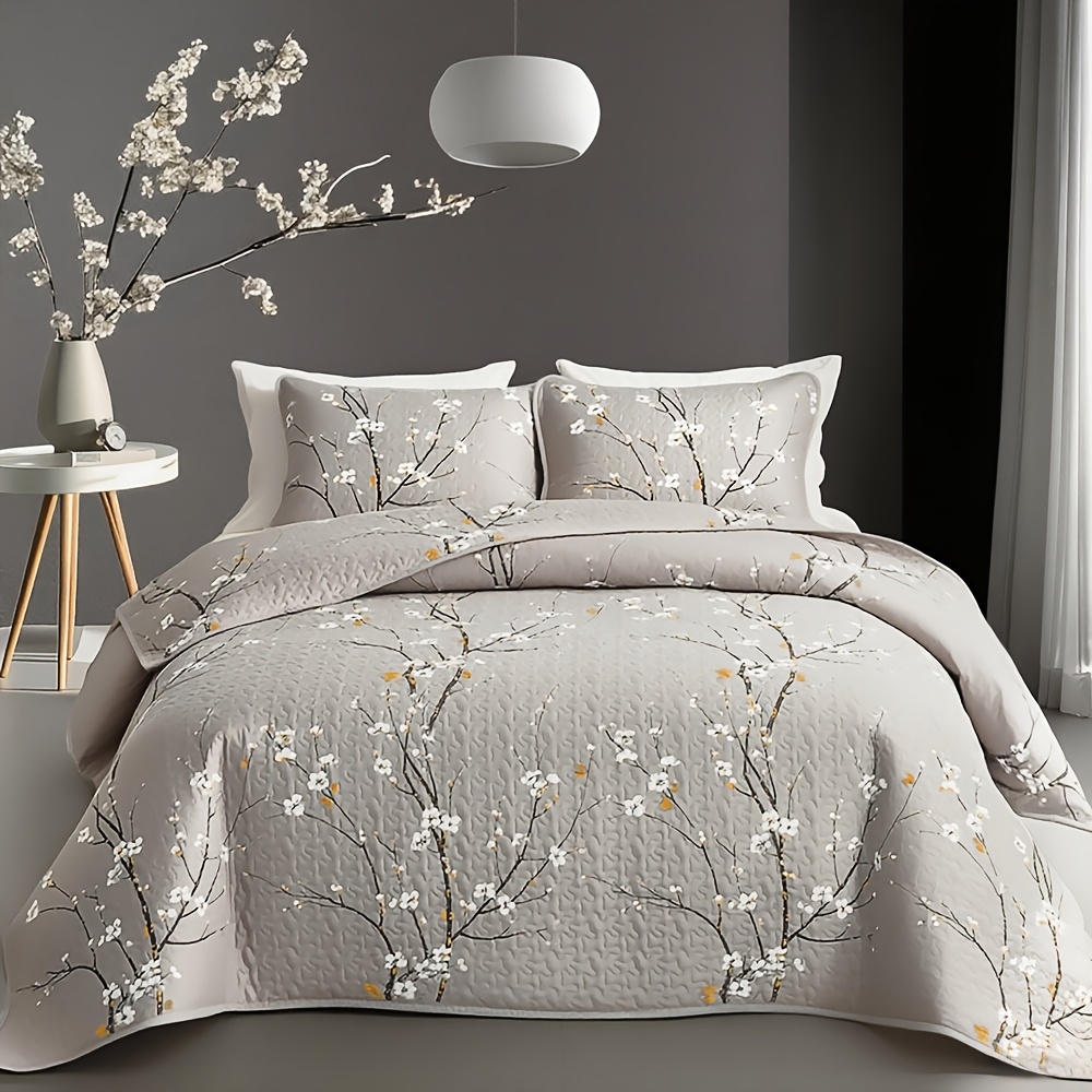 us2/3pcs Multicolour Tree Bran - Embroidery Quilt Cover 리뷰 및 가격