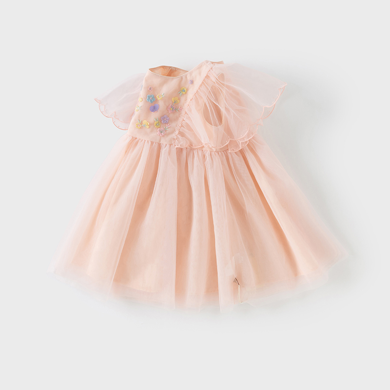 Dave Bella Girls Baby Princess - Embroidery Net Dress 리뷰 및 가격