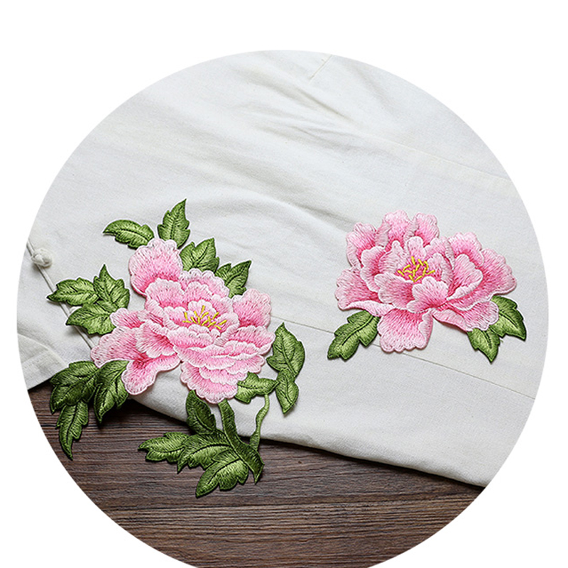 1 Pair Red Pink Yellow Embroid - Embroidery Yellow Flower 리뷰 및 가격