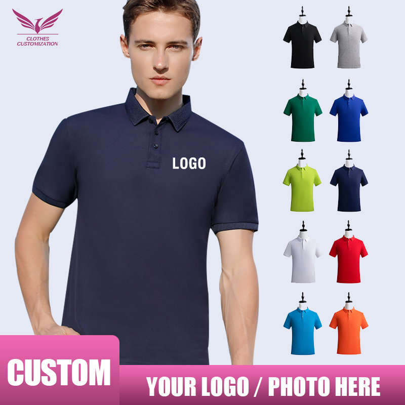 Personality Customization polo - Embroidery Cotton Shirt 리뷰 및 가격