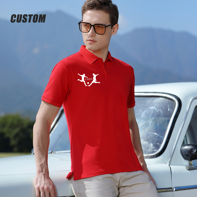Personality Customization polo - Embroidery Cotton Shirt 리뷰 및 가격