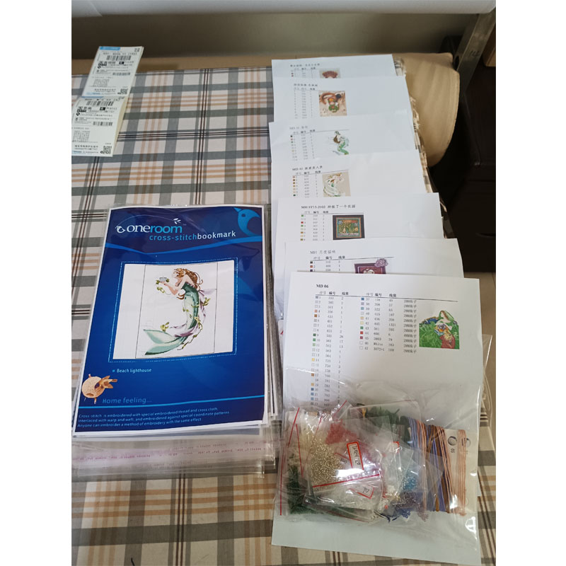 Embroidery Cross Stitch Kits C - Embroidery Yellow Flower 리뷰 및 가격