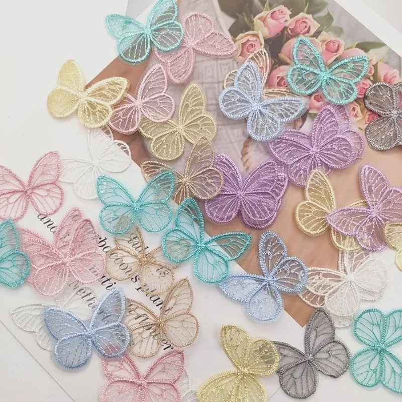 20Pcs/lot 4.5*3.5cm Embroidere - Embroidery Web 리뷰 및 가격
