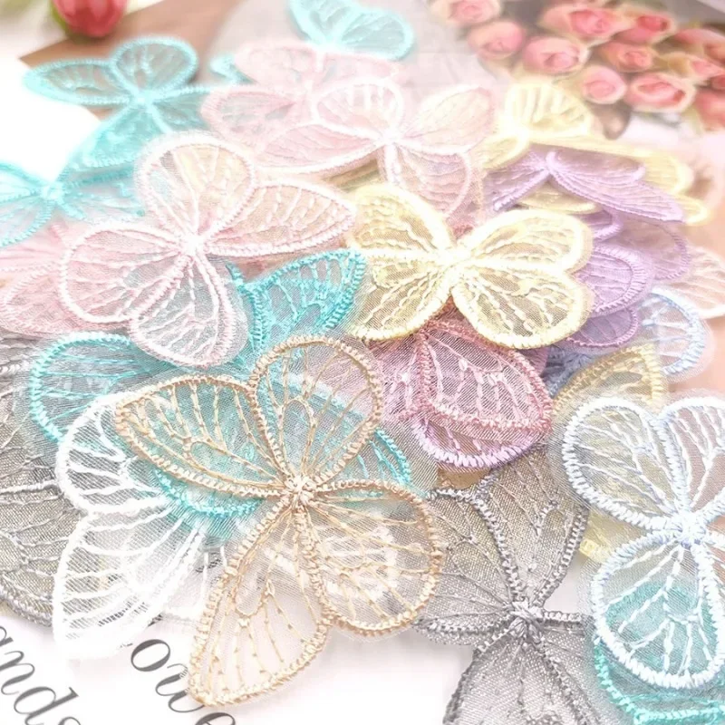 20Pcs/lot 4.5*3.5cm Embroidere - Embroidery Web 리뷰 및 가격