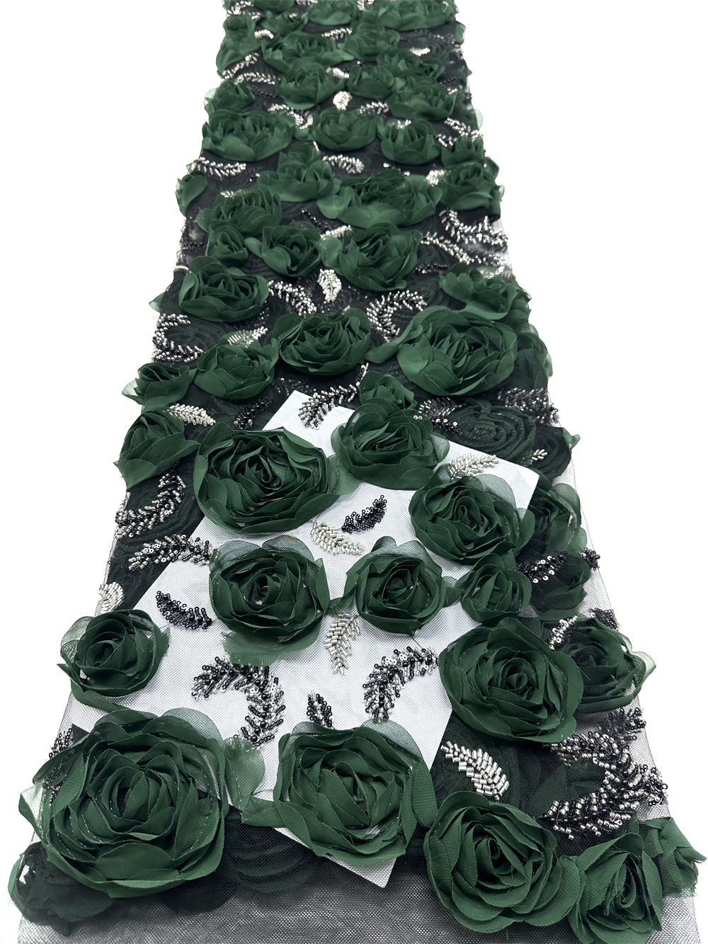 High quality,Beads With 3D Flo - Embroidery Net Fabric 리뷰 및 가격