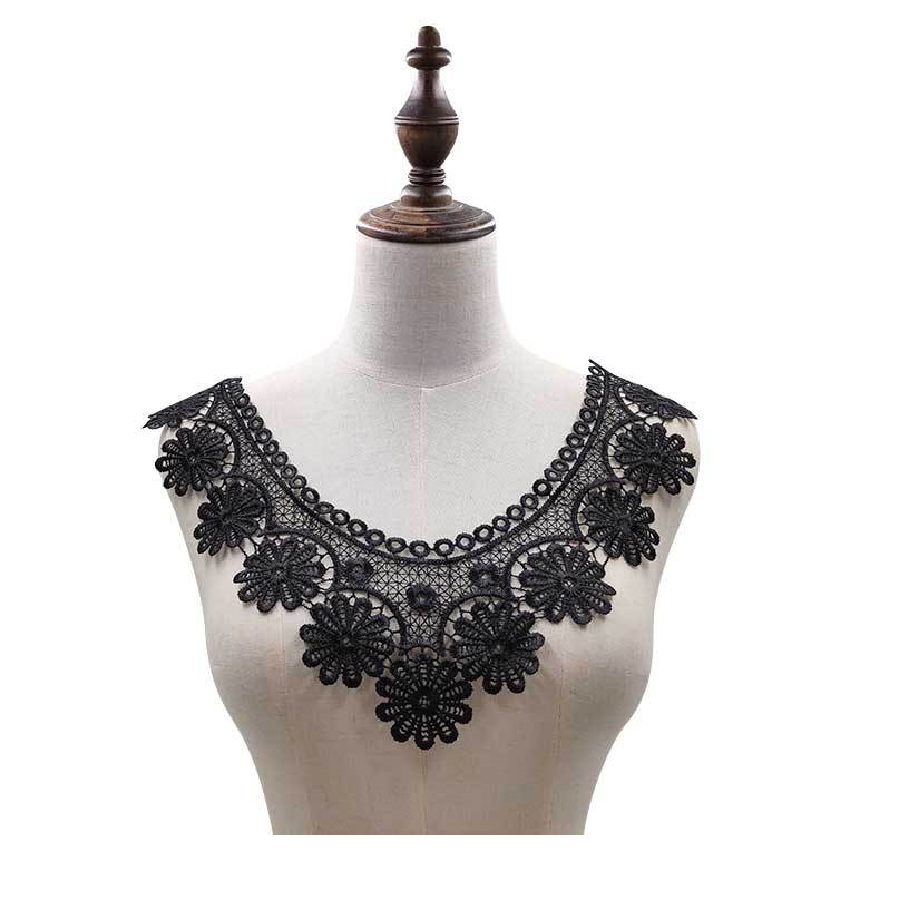 Water-soluble lace collar flow - Embroidery Web 리뷰 및 가격