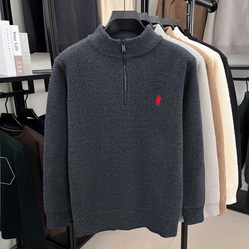 High end zipper stand up colla - Embroidery Logo 리뷰 및 가격