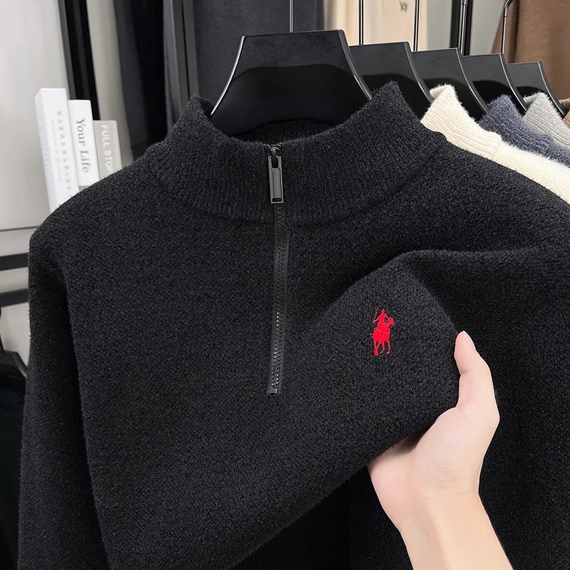 High end zipper stand up colla - Embroidery Logo 리뷰 및 가격