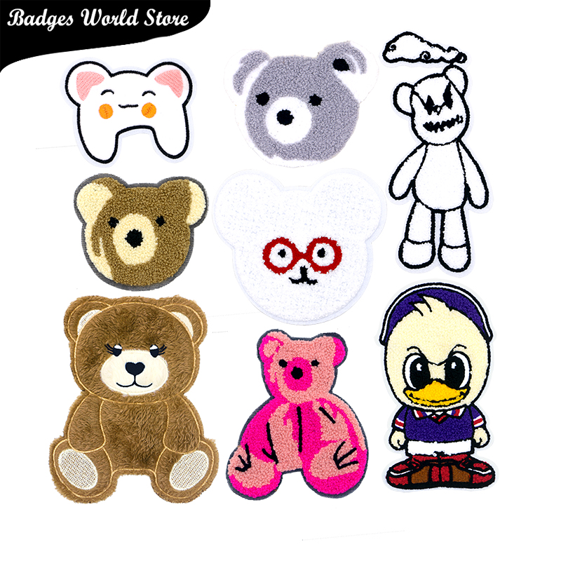 Cute White Brown Bear Glasses  - Embroidery Viewer 리뷰 및 가격